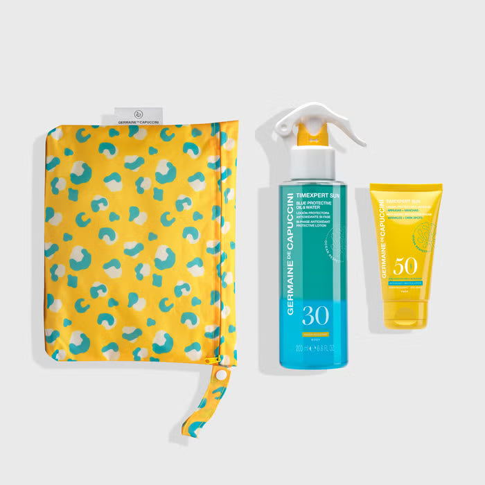 Zonnebescherming Blue Protective Oil & Water SPF30 + Face Cream SPF50