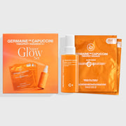 Super Glow Set - Illuminating Revitalising Facial Mist + 4x Glow Force Mask
