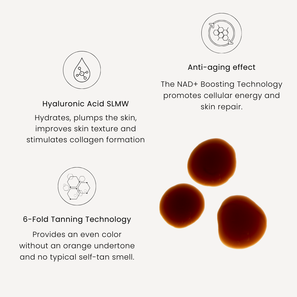 Perle de Soleil – Tanning Drops NAD+ Booster 15ml