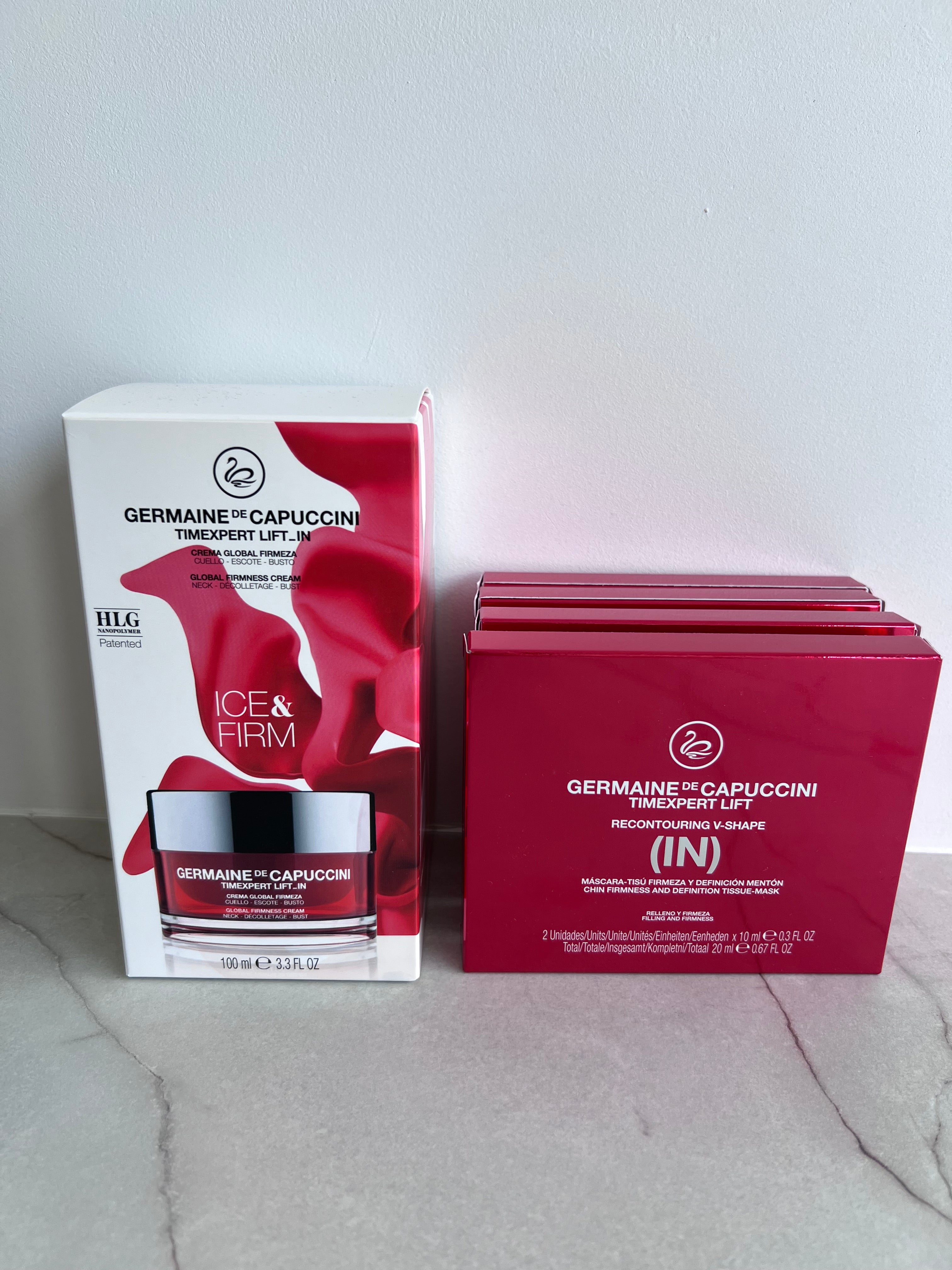 3. Lift_In Cream Neck-Décolletage-Bust + 4x V-shape mask