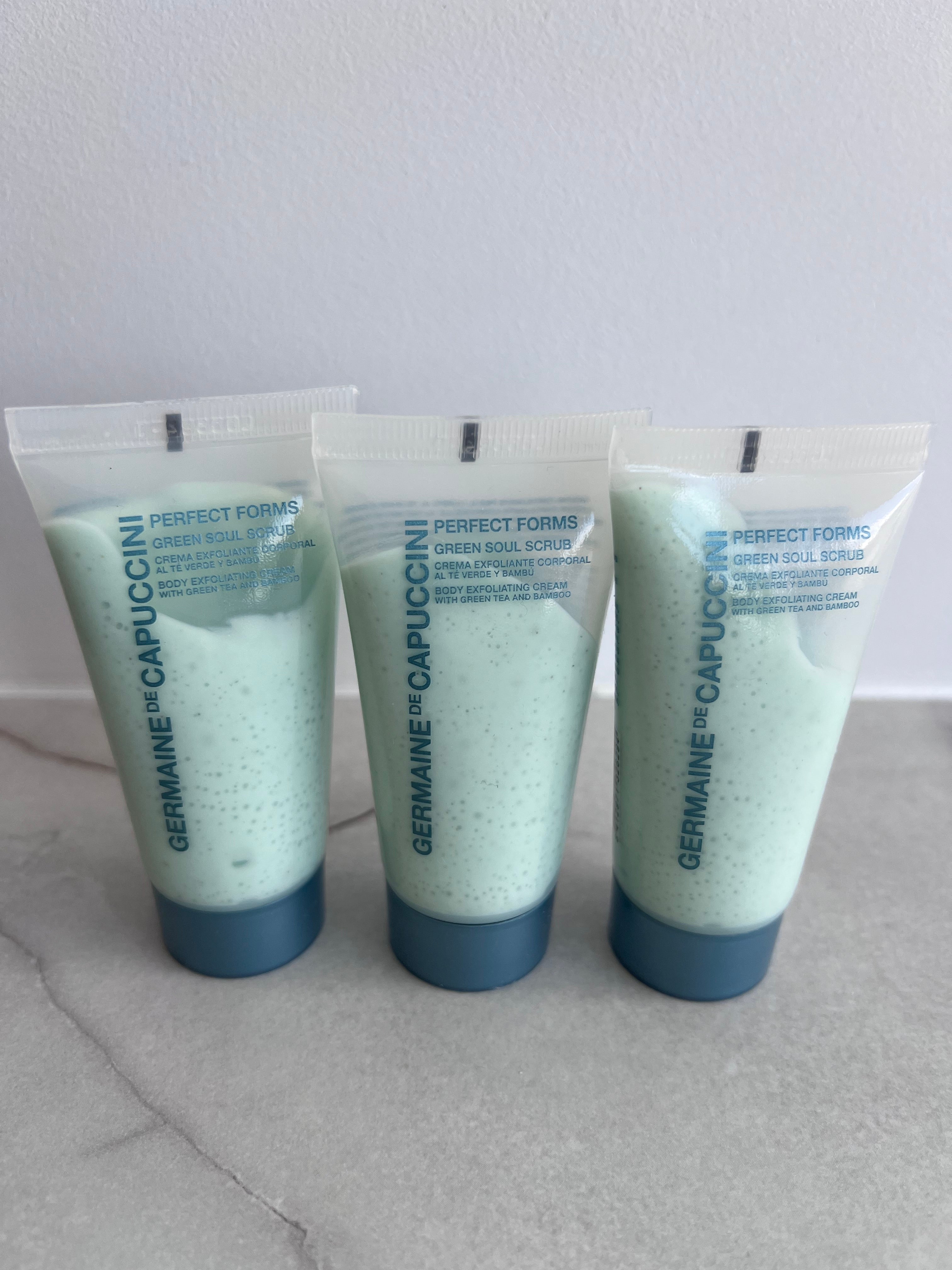 11. 3x Mini Green Soul Scrub 30 ml