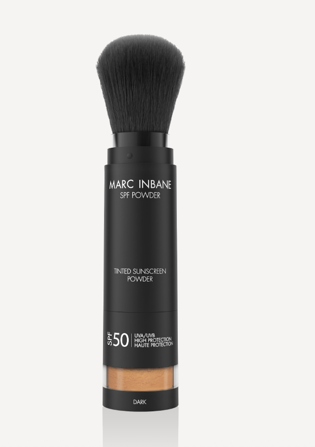 Tinted SPF50 Powder - Dark